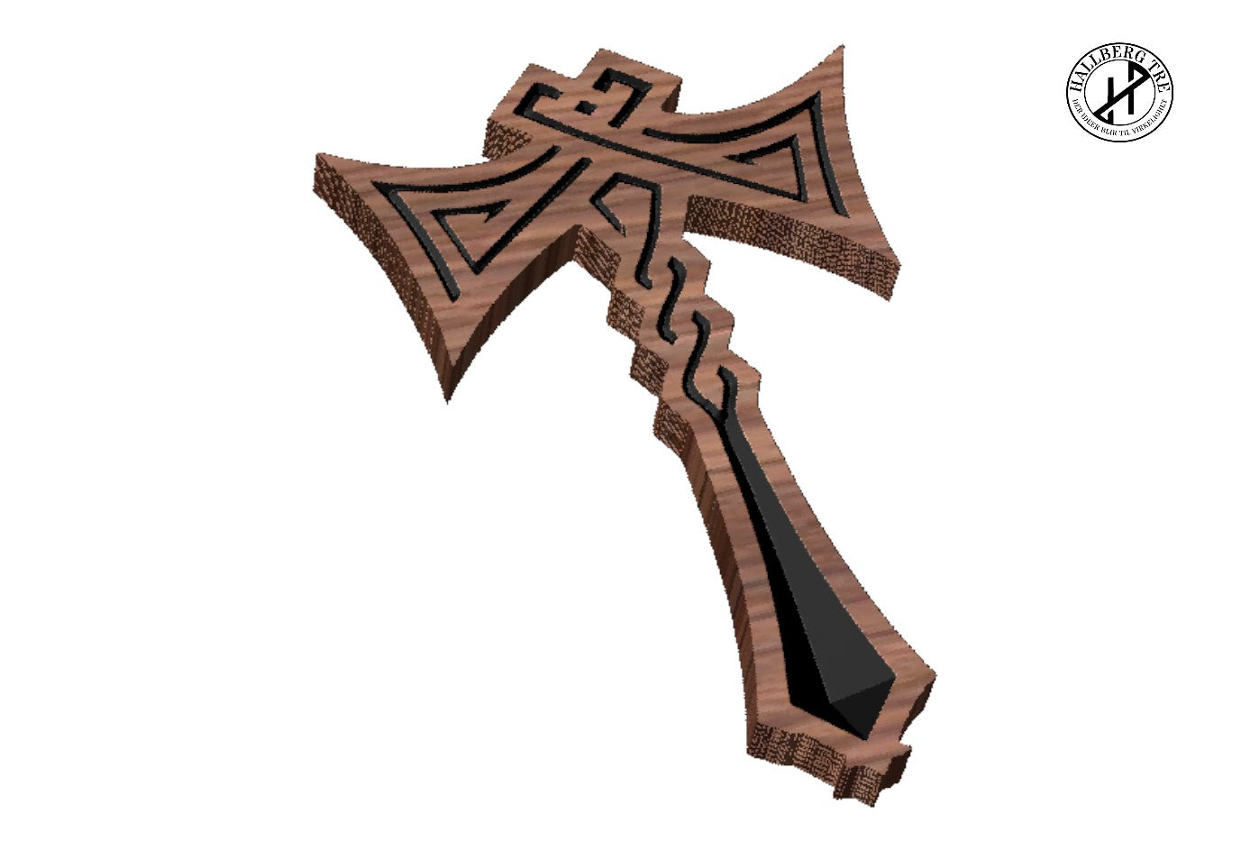 Vikingskilt – Kors 6 detalj