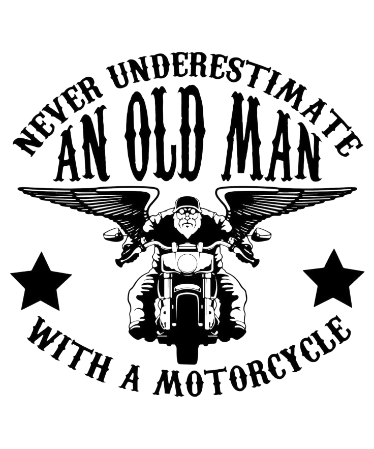 Drikkebrikke med Old Man University-design