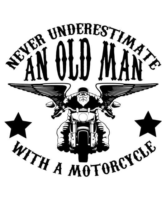 Drikkebrikke med Old Man University-design