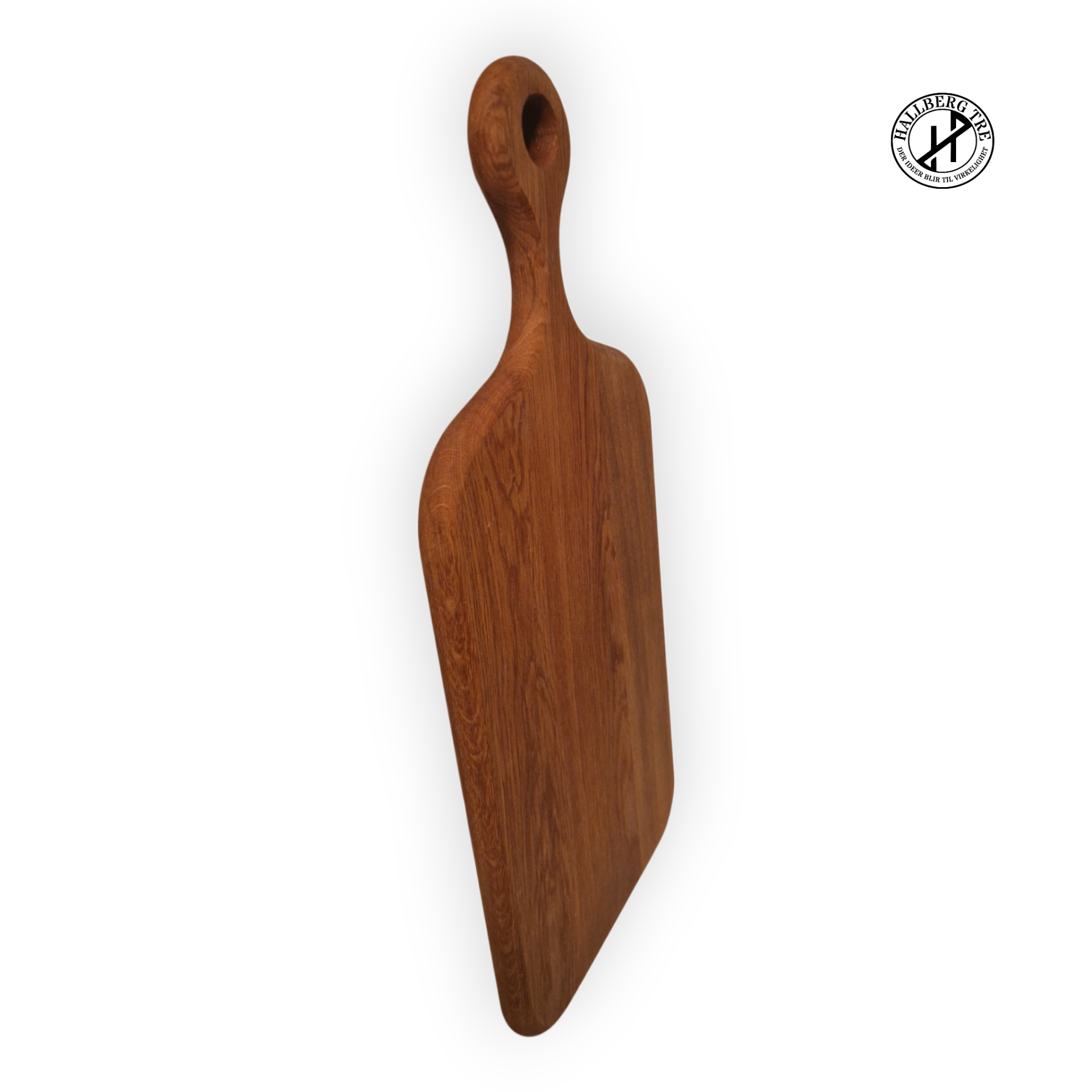 Form-fjøl i eik 250 × 590 mm vinklet