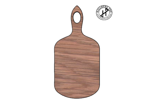 Formfjøl Gullvåg 400×195 mm i massiv eik