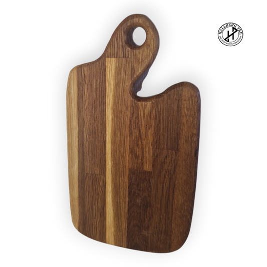 Form-fjøl i eik 215 × 385 mm