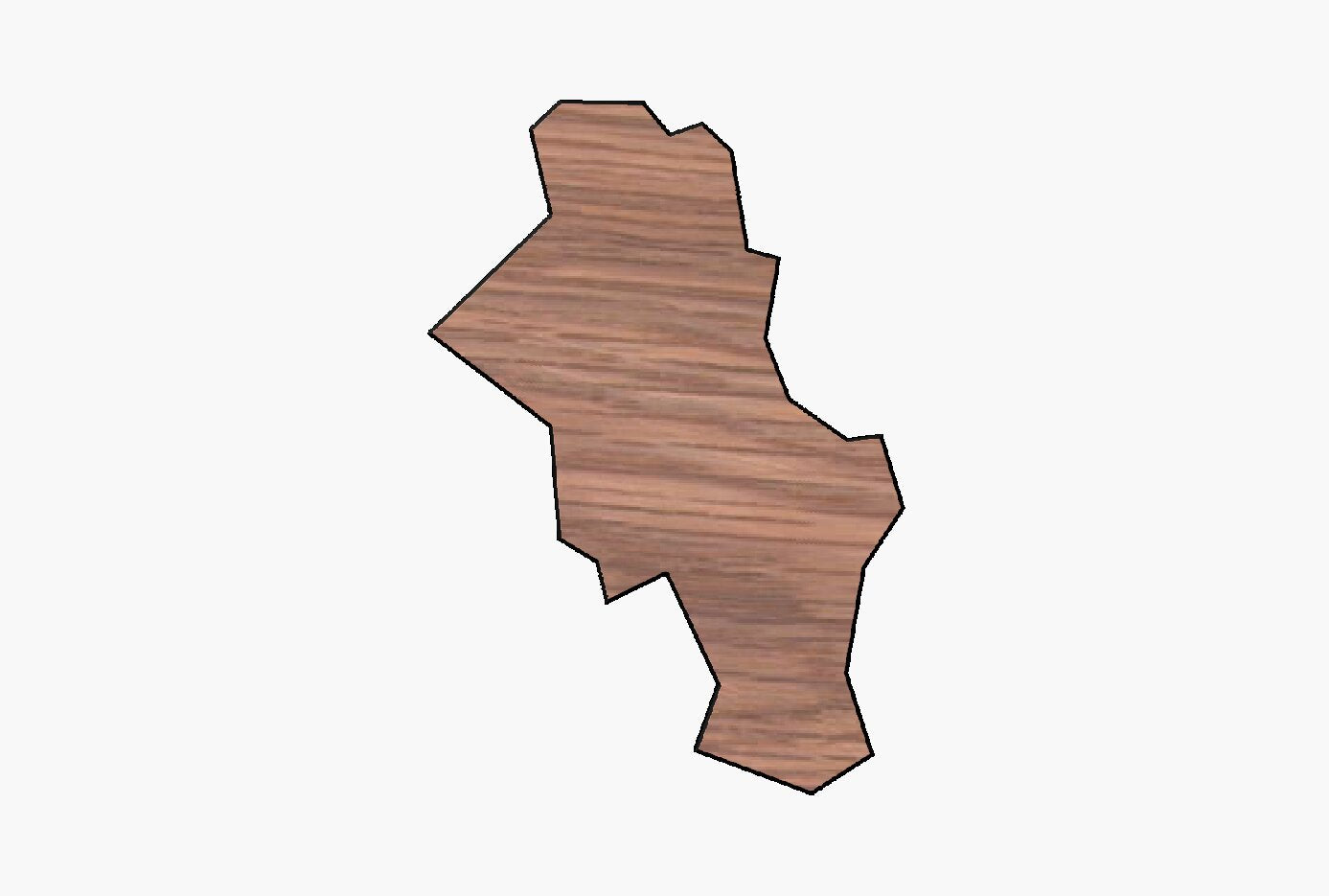 Norges Skiltet Oslo – i eik 18 mm