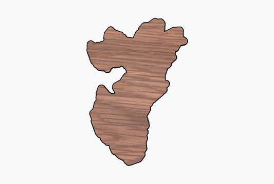 Norges Skiltet Rogaland – i eik 18 mm