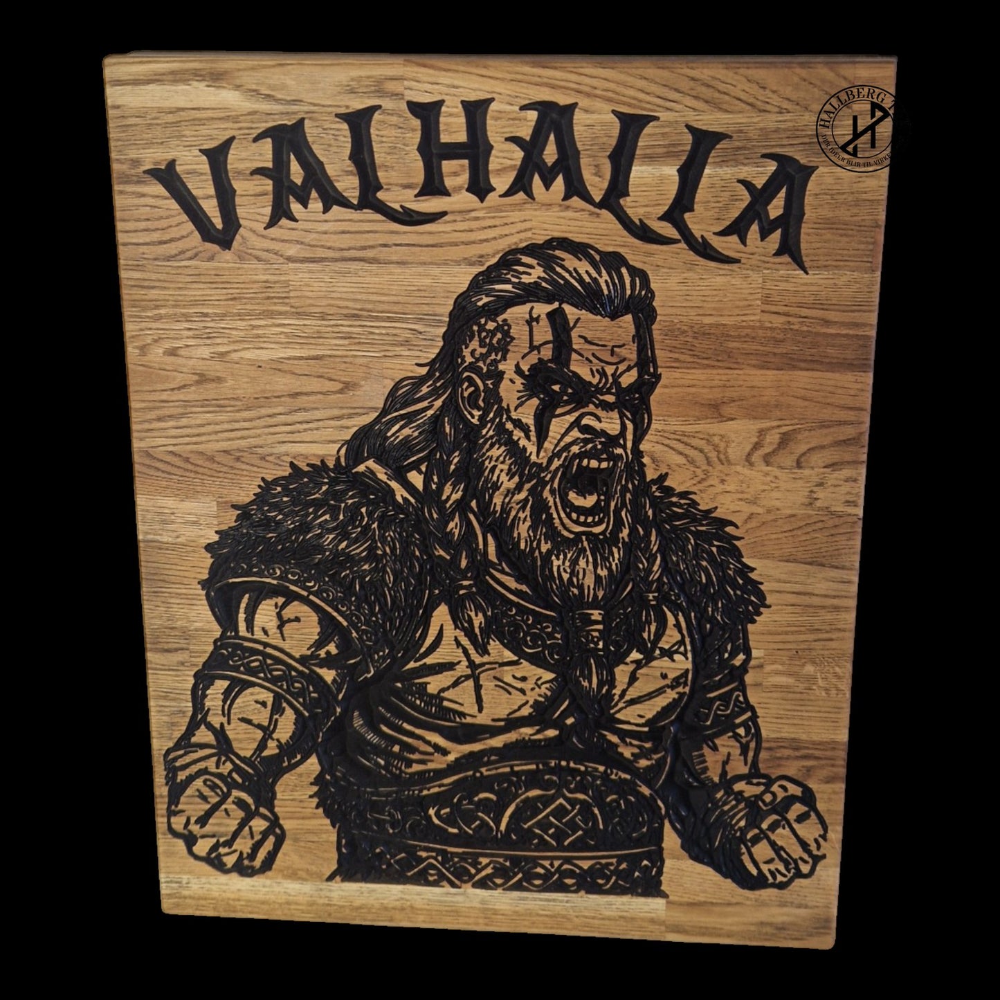 Brølende viking - forfra