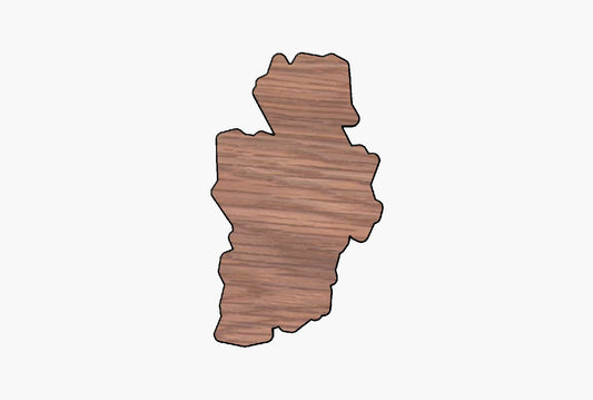 Norges Skiltet Vestfold – i eik 18 mm