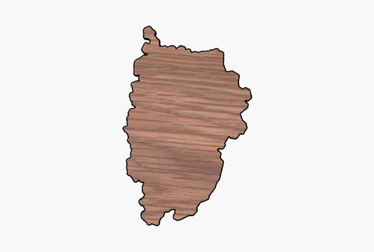 Norges Skiltet Vestland – i eik 18 mm